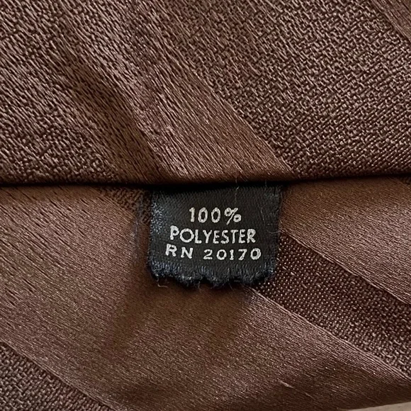 Vintage Brown Men's Tie by Pietro Di Roma.